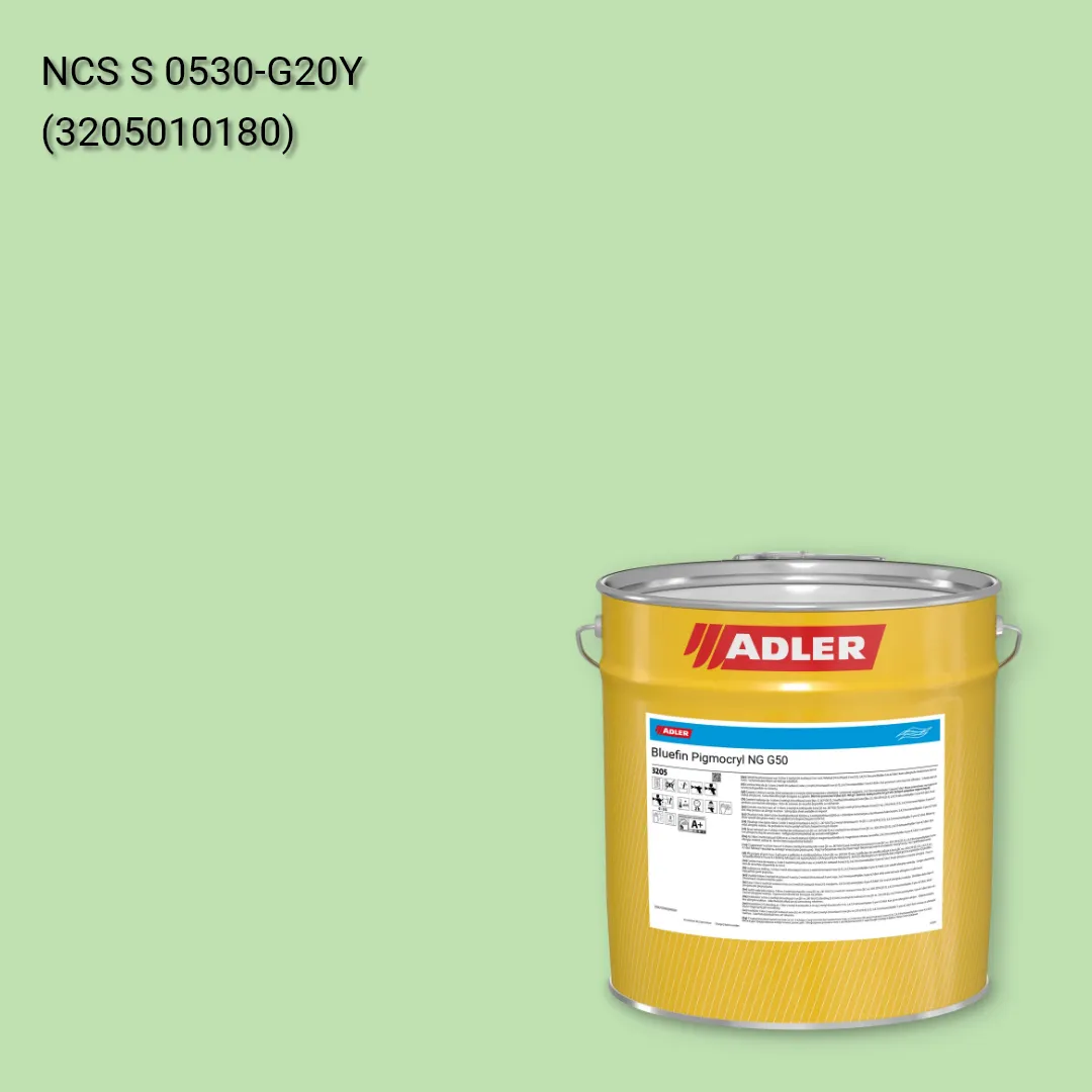 Лак меблевий Bluefin Pigmocryl NG G50 колір NCS S 0530-G20Y, Adler NCS S