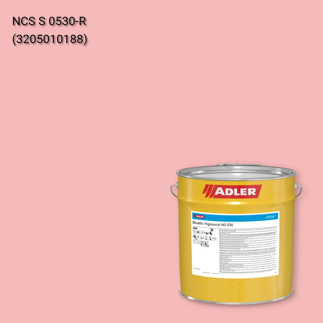 Лак меблевий Bluefin Pigmocryl NG G50 колір NCS S 0530-R, Adler NCS S