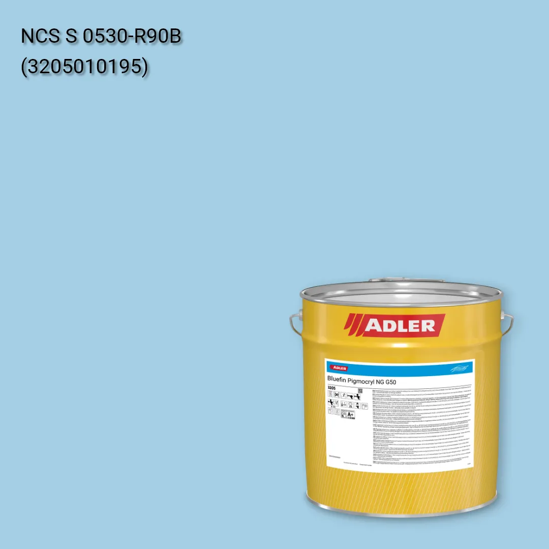 Лак меблевий Bluefin Pigmocryl NG G50 колір NCS S 0530-R90B, Adler NCS S