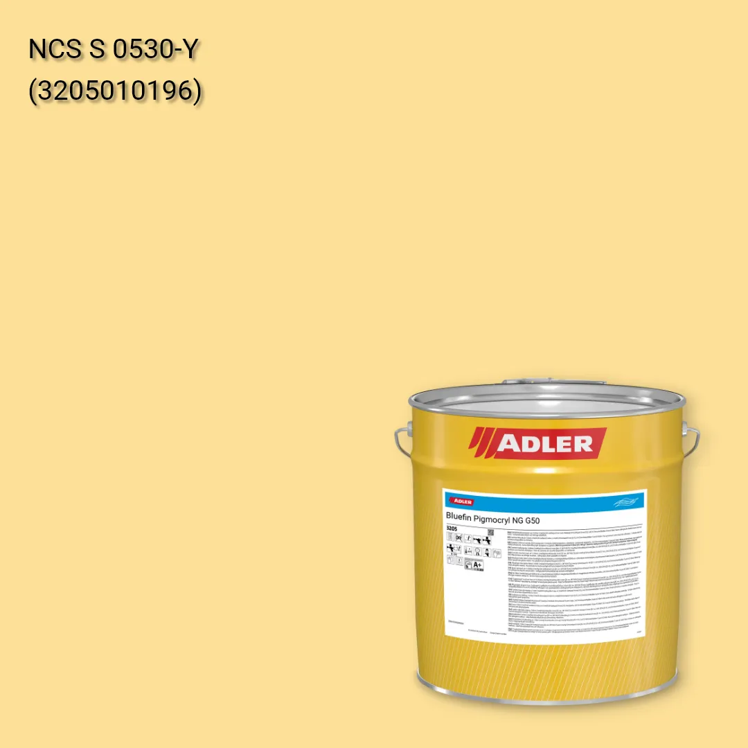 Лак меблевий Bluefin Pigmocryl NG G50 колір NCS S 0530-Y, Adler NCS S
