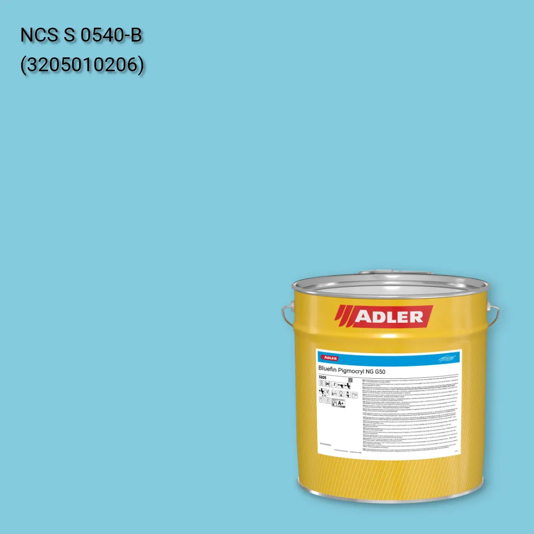 Лак меблевий Bluefin Pigmocryl NG G50 колір NCS S 0540-B, Adler NCS S