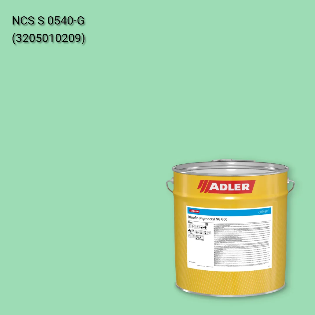 Лак меблевий Bluefin Pigmocryl NG G50 колір NCS S 0540-G, Adler NCS S