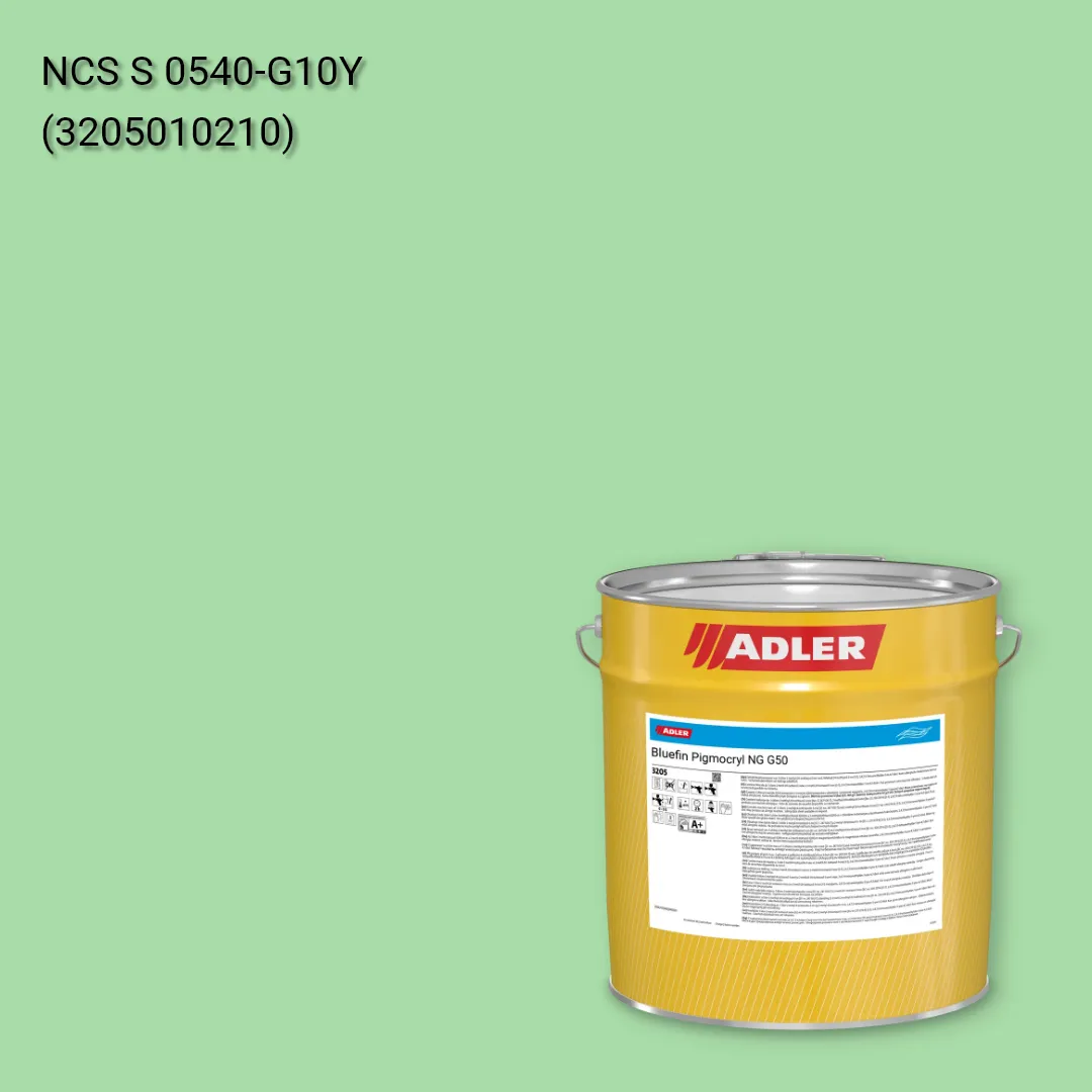 Лак меблевий Bluefin Pigmocryl NG G50 колір NCS S 0540-G10Y, Adler NCS S
