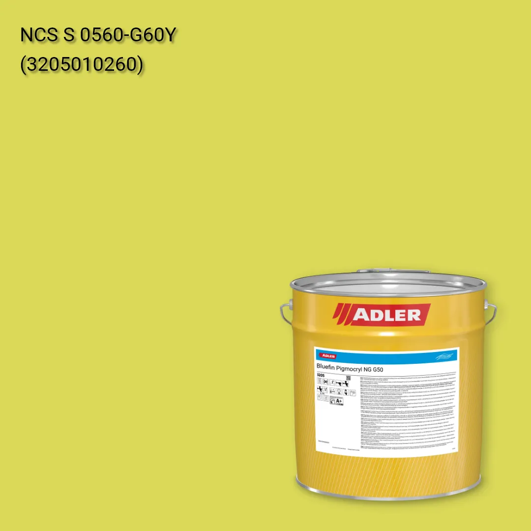 Лак меблевий Bluefin Pigmocryl NG G50 колір NCS S 0560-G60Y, Adler NCS S