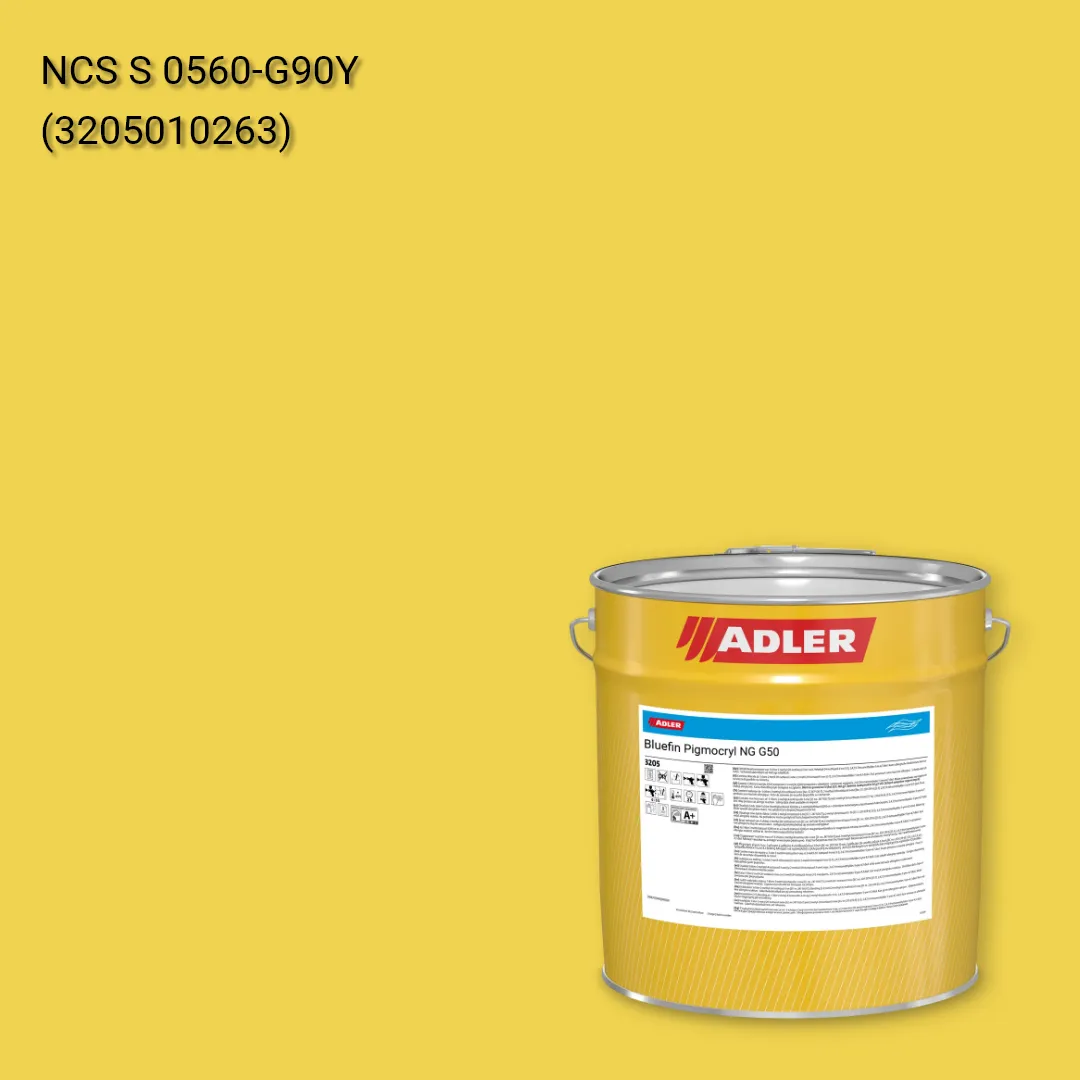 Лак меблевий Bluefin Pigmocryl NG G50 колір NCS S 0560-G90Y, Adler NCS S