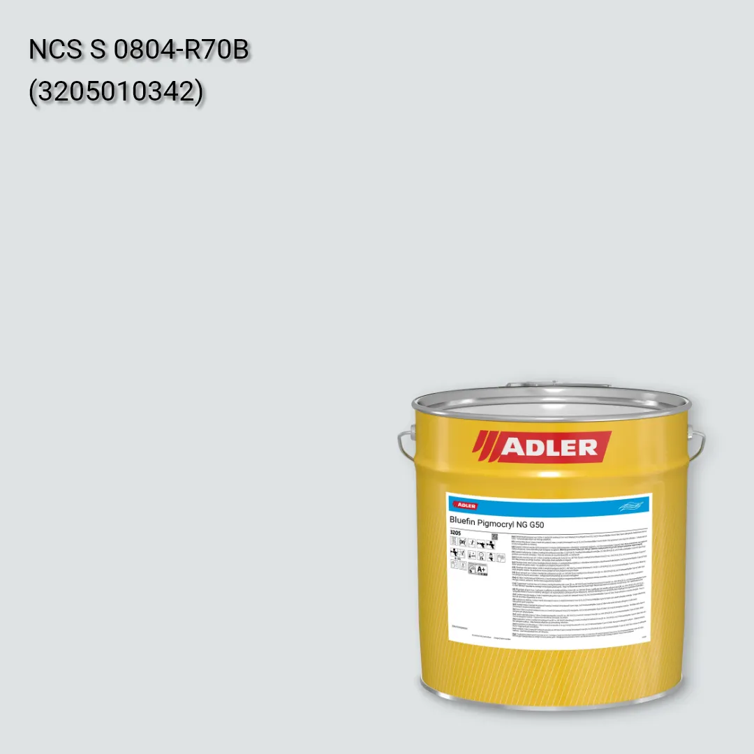 Лак меблевий Bluefin Pigmocryl NG G50 колір NCS S 0804-R70B, Adler NCS S