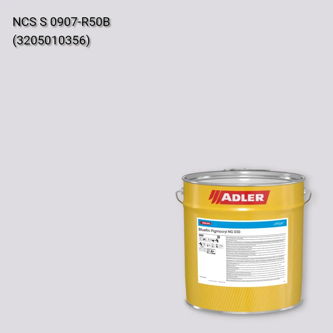 Лак меблевий Bluefin Pigmocryl NG G50 колір NCS S 0907-R50B, Adler NCS S