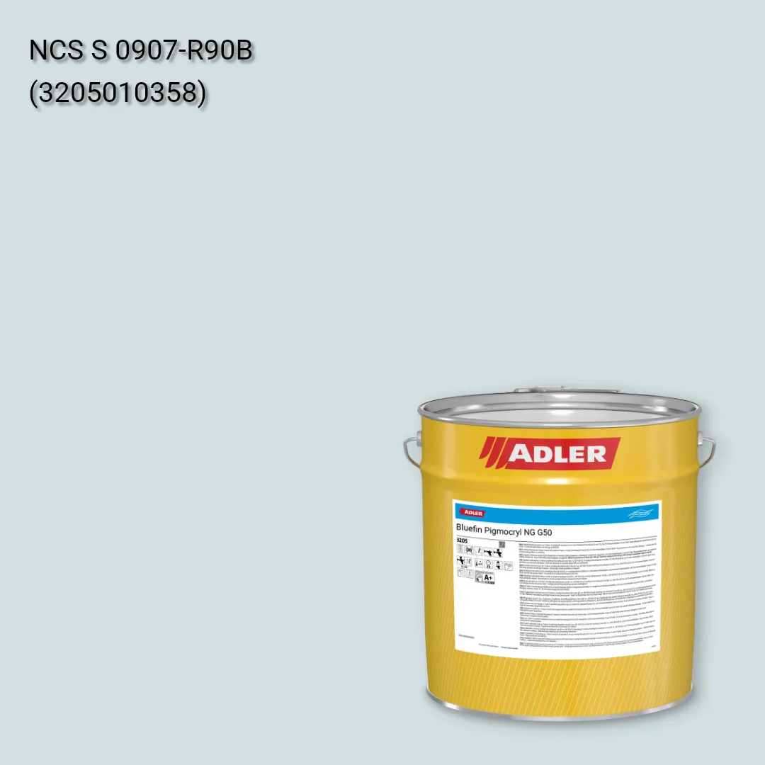 Лак меблевий Bluefin Pigmocryl NG G50 колір NCS S 0907-R90B, Adler NCS S