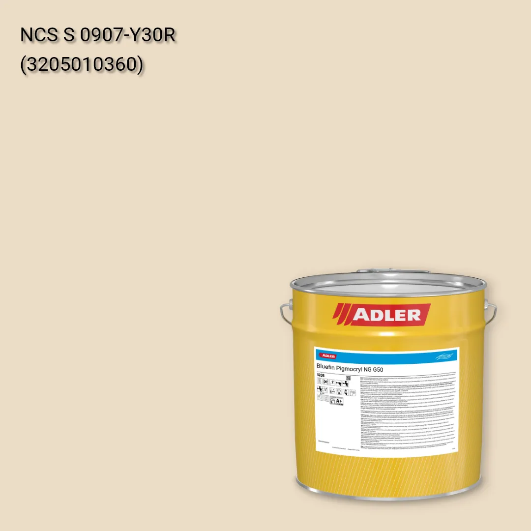 Лак меблевий Bluefin Pigmocryl NG G50 колір NCS S 0907-Y30R, Adler NCS S