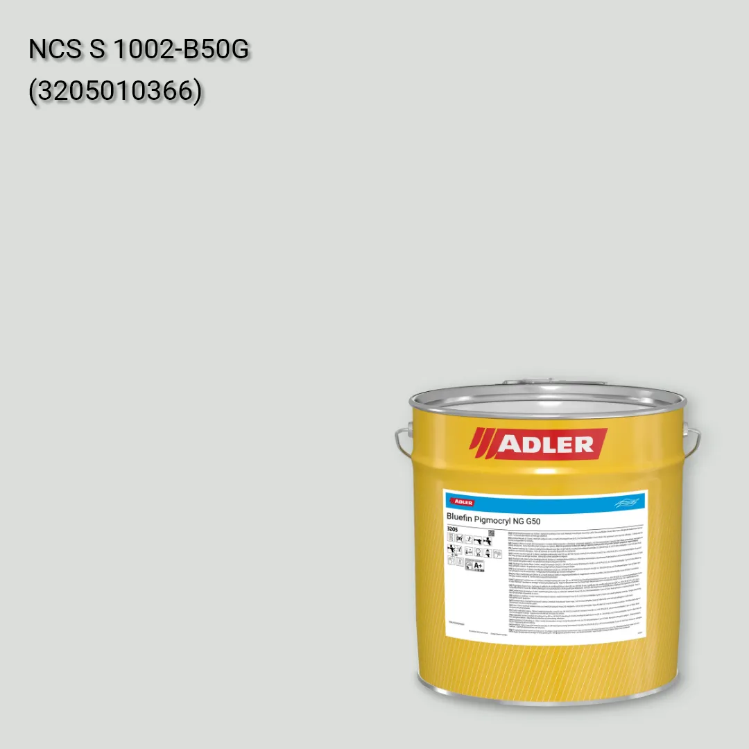 Лак меблевий Bluefin Pigmocryl NG G50 колір NCS S 1002-B50G, Adler NCS S