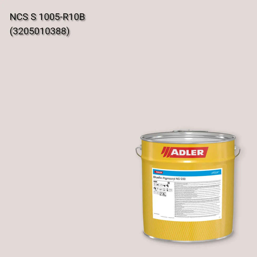 Лак меблевий Bluefin Pigmocryl NG G50 колір NCS S 1005-R10B, Adler NCS S