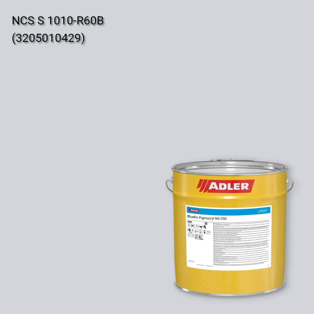 Лак меблевий Bluefin Pigmocryl NG G50 колір NCS S 1010-R60B, Adler NCS S