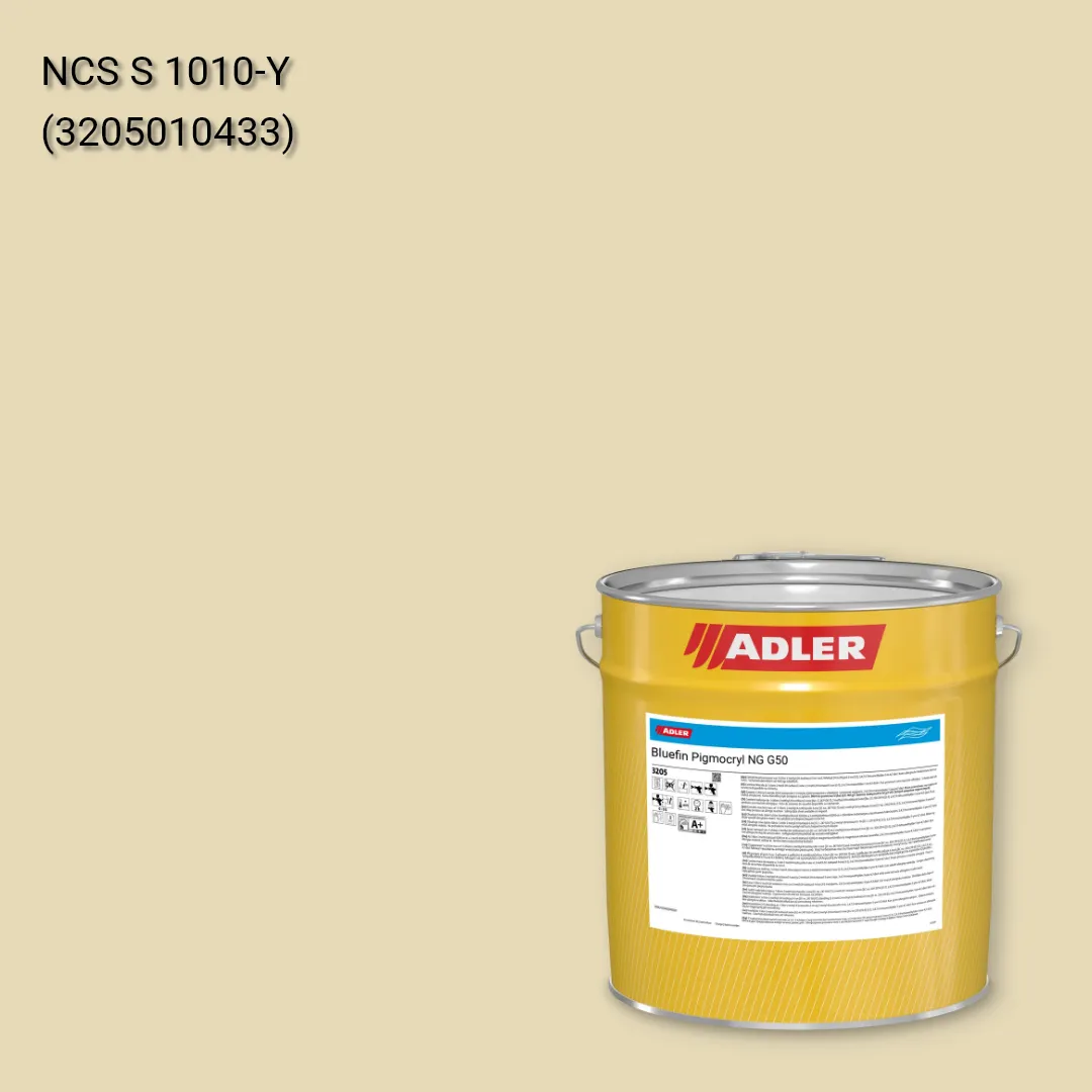 Лак меблевий Bluefin Pigmocryl NG G50 колір NCS S 1010-Y, Adler NCS S