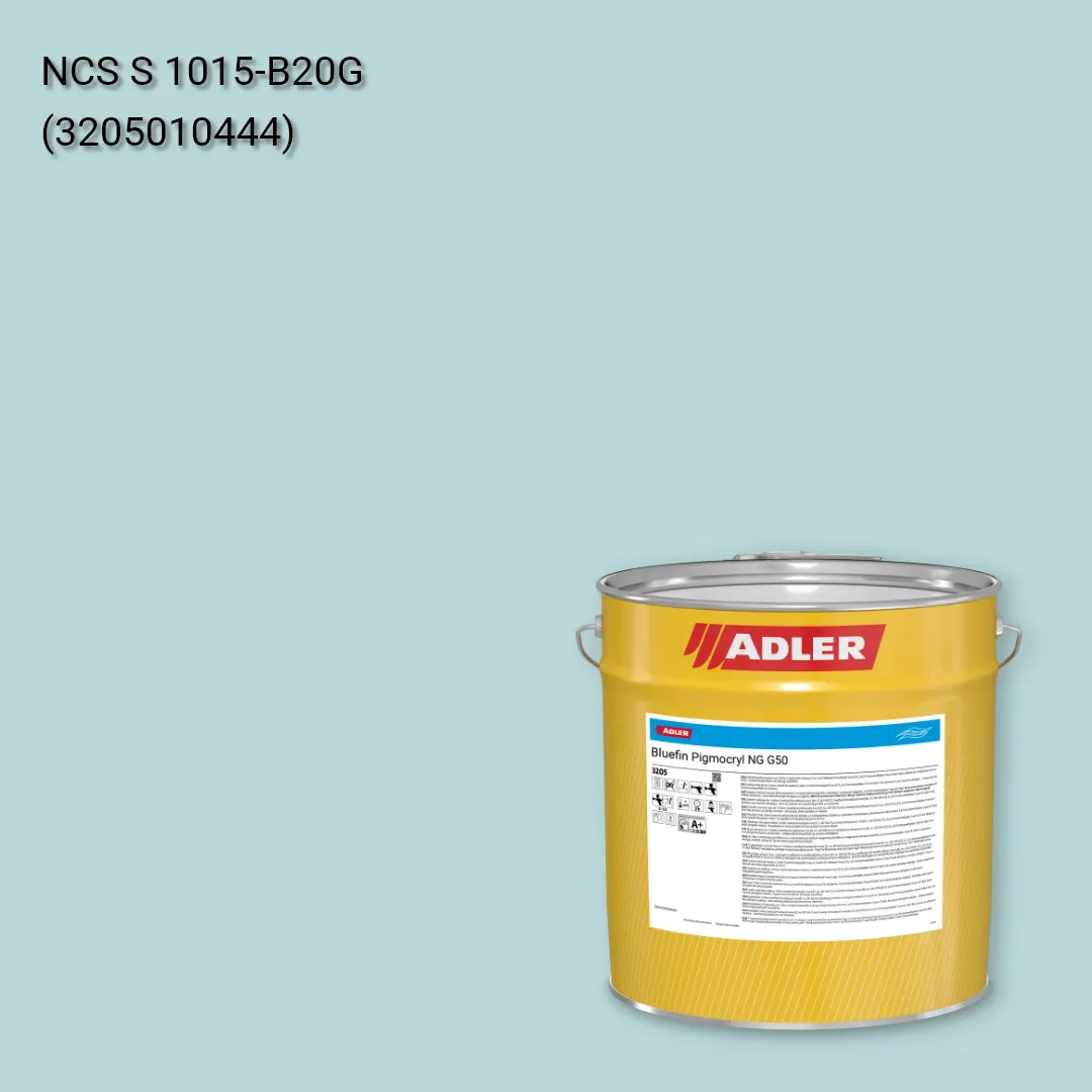 Лак меблевий Bluefin Pigmocryl NG G50 колір NCS S 1015-B20G, Adler NCS S