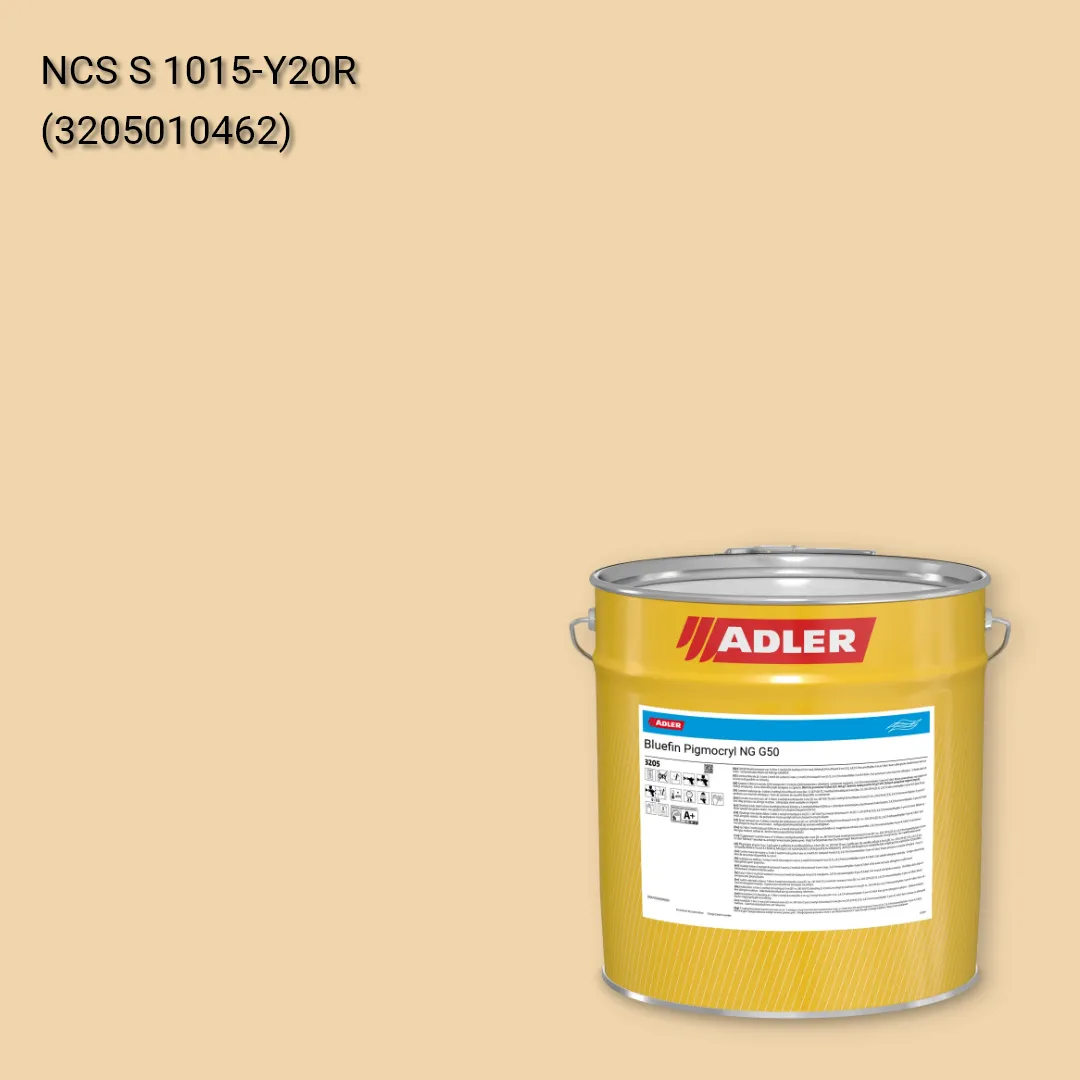 Лак меблевий Bluefin Pigmocryl NG G50 колір NCS S 1015-Y20R, Adler NCS S