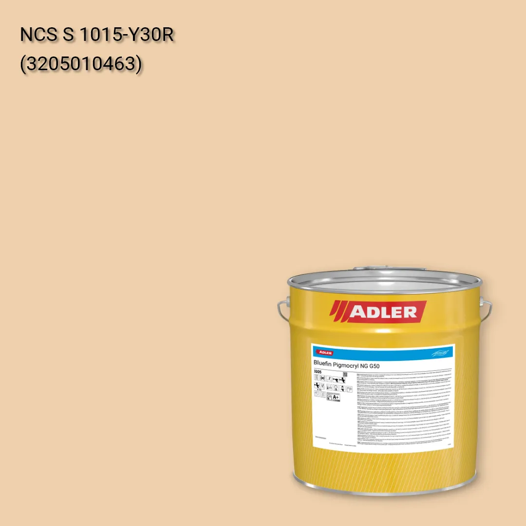 Лак меблевий Bluefin Pigmocryl NG G50 колір NCS S 1015-Y30R, Adler NCS S