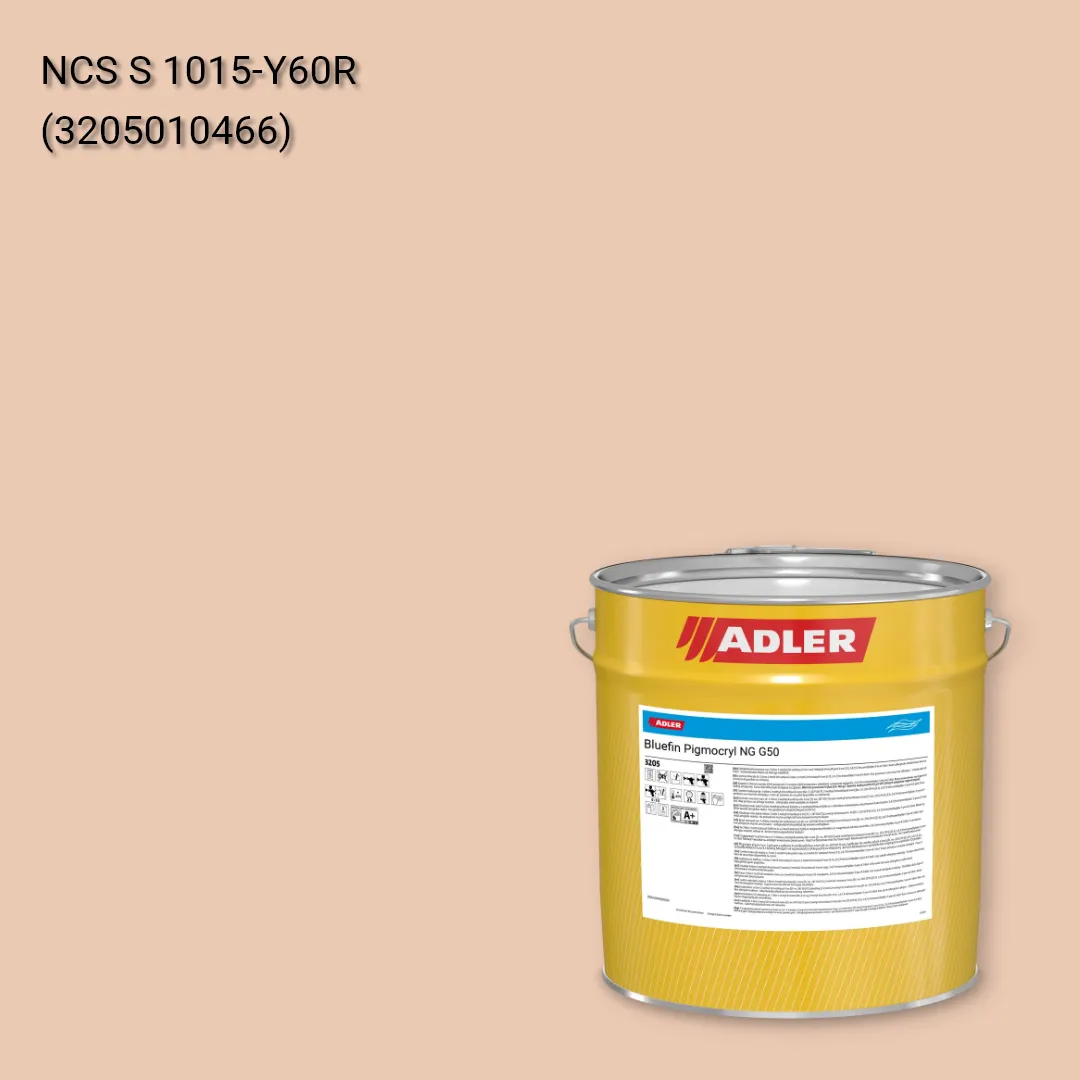 Лак меблевий Bluefin Pigmocryl NG G50 колір NCS S 1015-Y60R, Adler NCS S