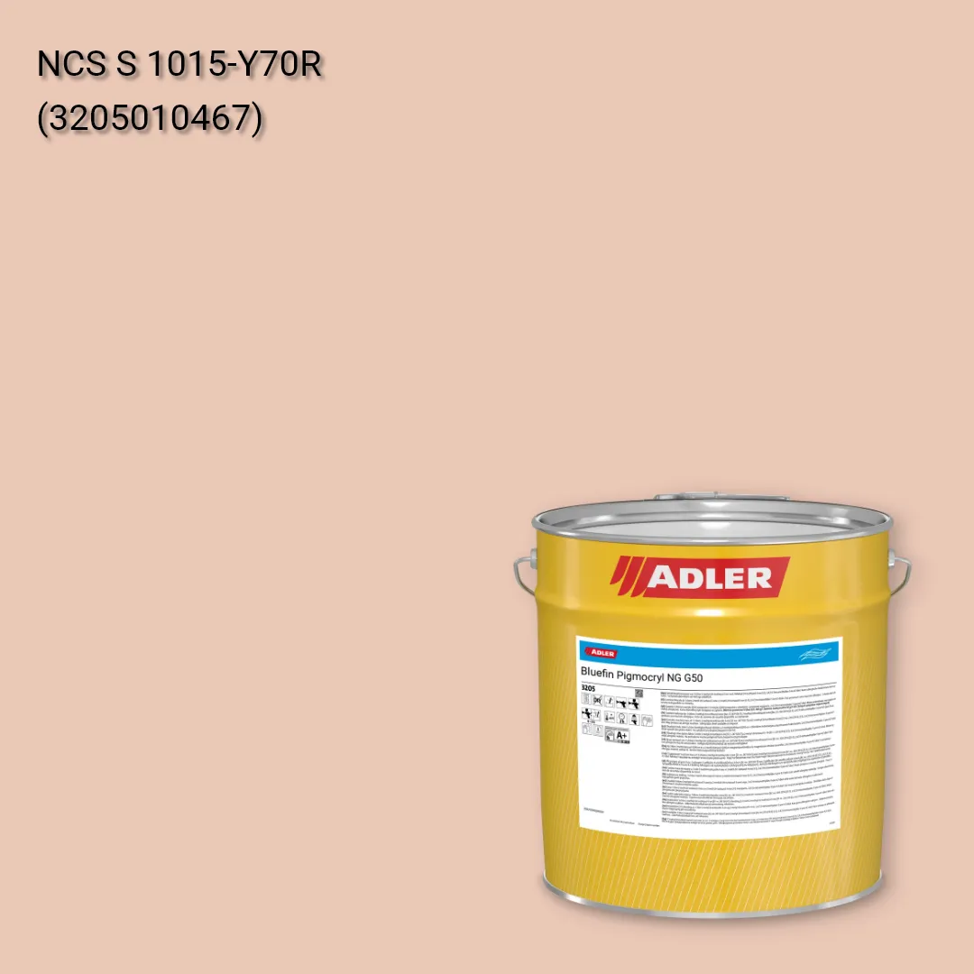 Лак меблевий Bluefin Pigmocryl NG G50 колір NCS S 1015-Y70R, Adler NCS S