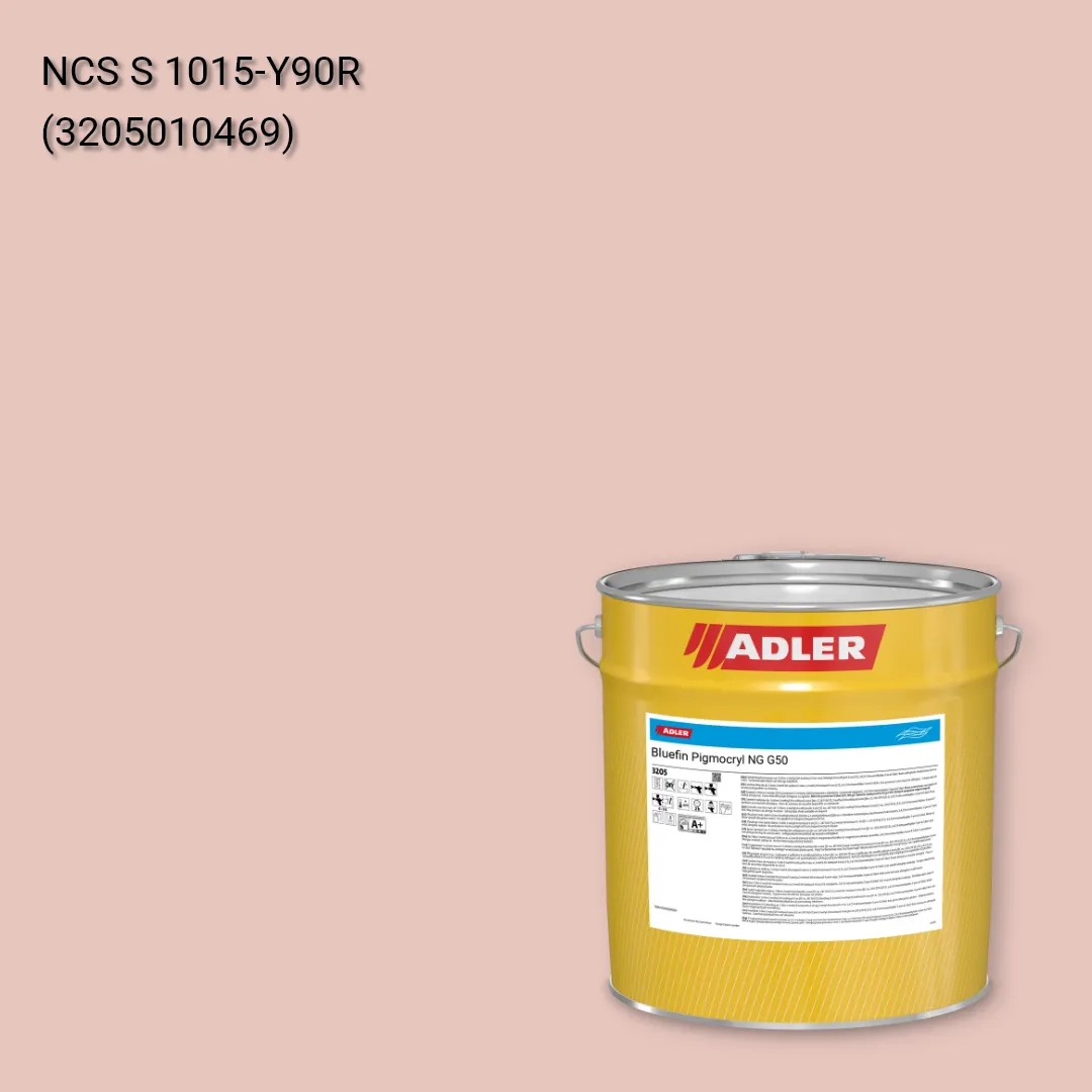 Лак меблевий Bluefin Pigmocryl NG G50 колір NCS S 1015-Y90R, Adler NCS S