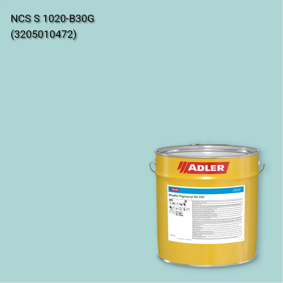 Лак меблевий Bluefin Pigmocryl NG G50 колір NCS S 1020-B30G, Adler NCS S