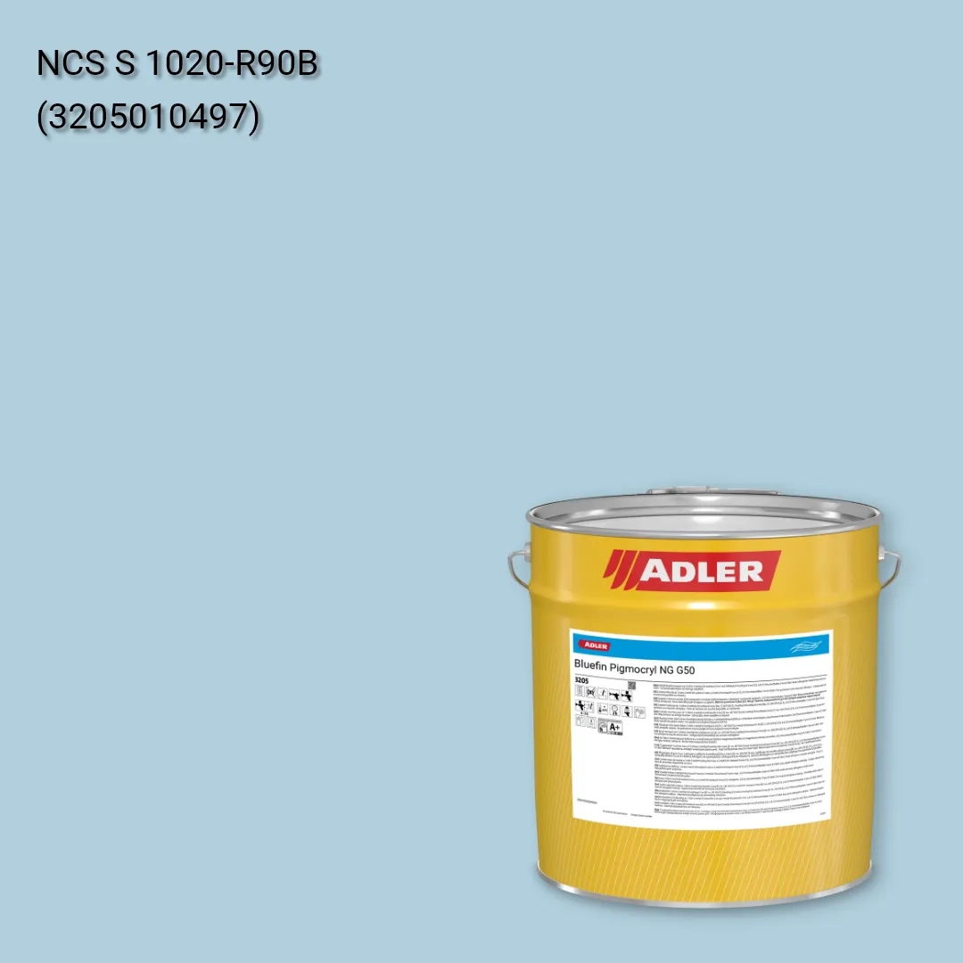 Лак меблевий Bluefin Pigmocryl NG G50 колір NCS S 1020-R90B, Adler NCS S