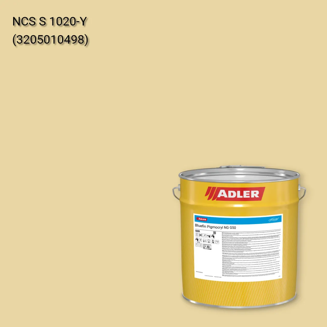 Лак меблевий Bluefin Pigmocryl NG G50 колір NCS S 1020-Y, Adler NCS S