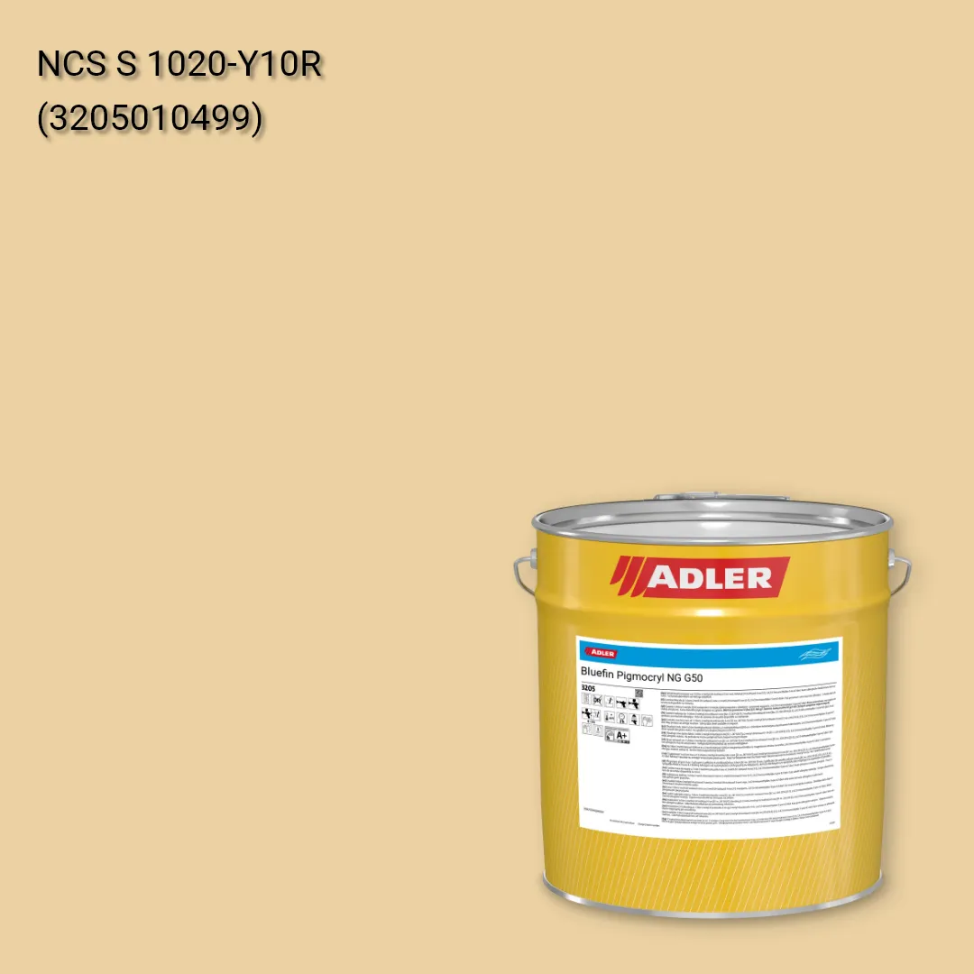 Лак меблевий Bluefin Pigmocryl NG G50 колір NCS S 1020-Y10R, Adler NCS S