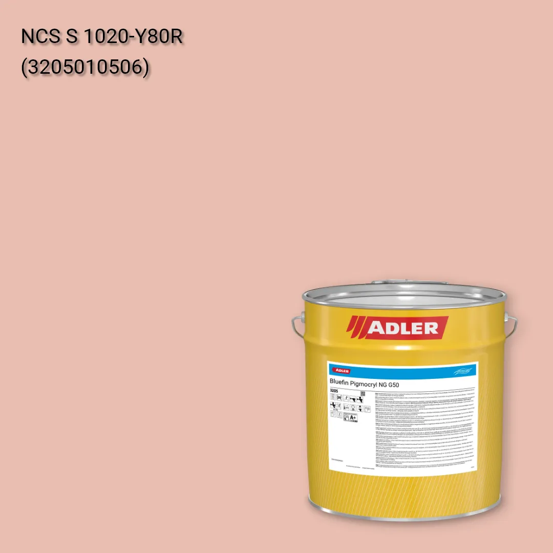 Лак меблевий Bluefin Pigmocryl NG G50 колір NCS S 1020-Y80R, Adler NCS S