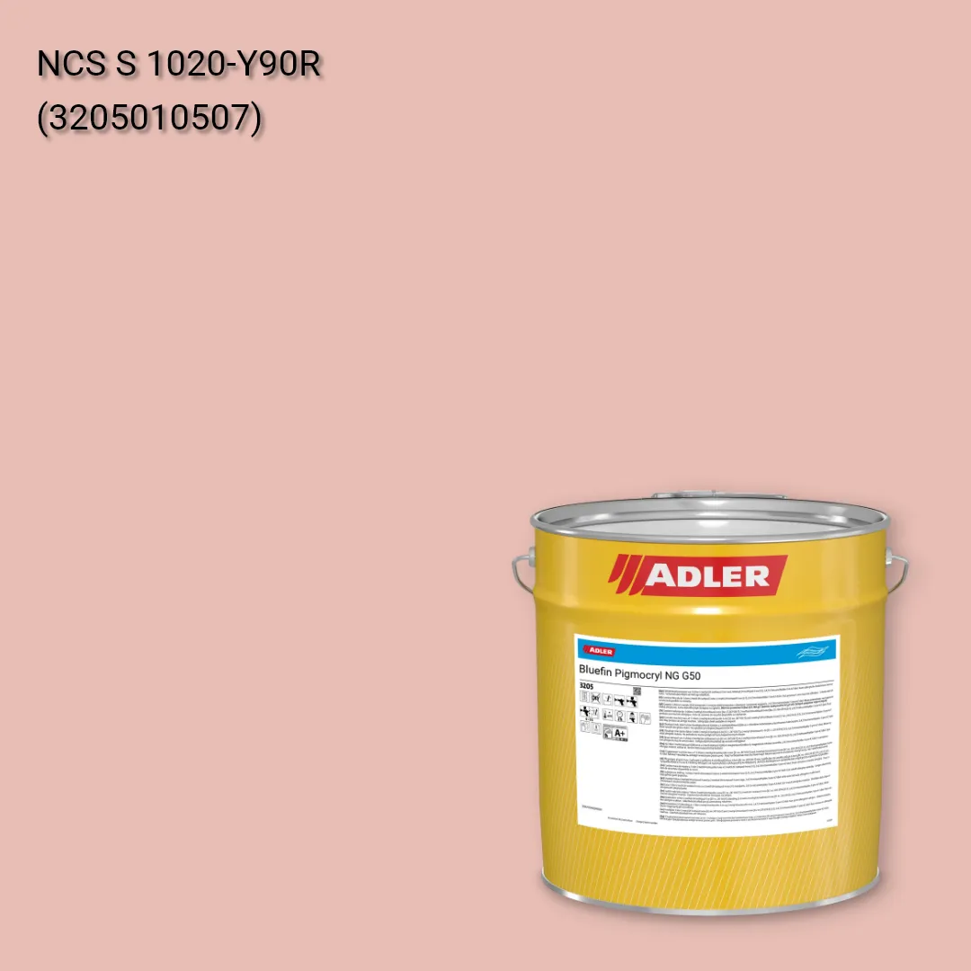 Лак меблевий Bluefin Pigmocryl NG G50 колір NCS S 1020-Y90R, Adler NCS S