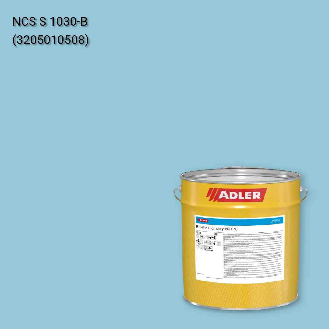 Лак меблевий Bluefin Pigmocryl NG G50 колір NCS S 1030-B, Adler NCS S