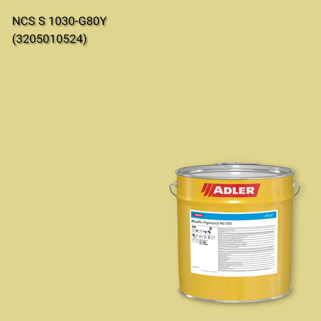 Лак меблевий Bluefin Pigmocryl NG G50 колір NCS S 1030-G80Y, Adler NCS S