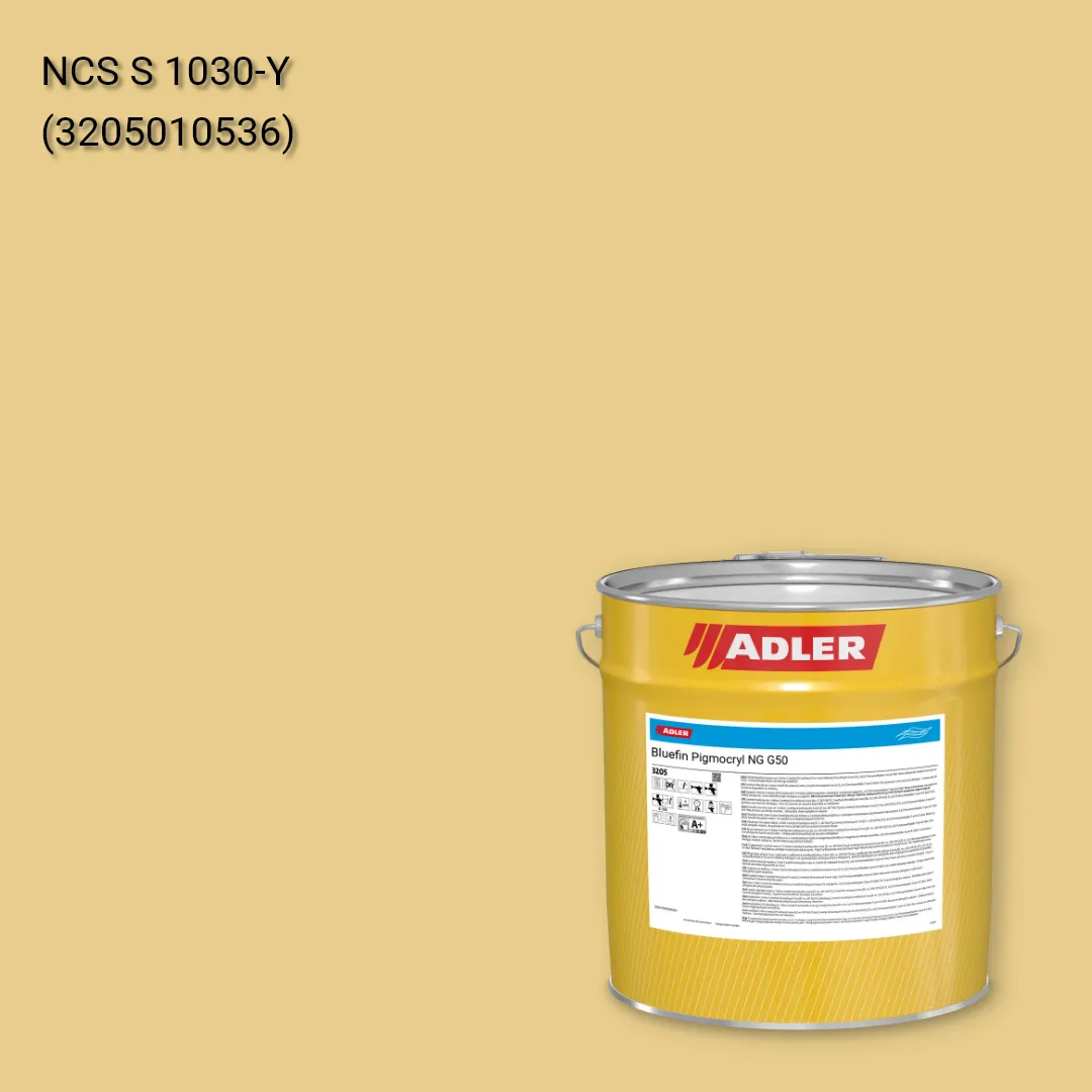 Лак меблевий Bluefin Pigmocryl NG G50 колір NCS S 1030-Y, Adler NCS S