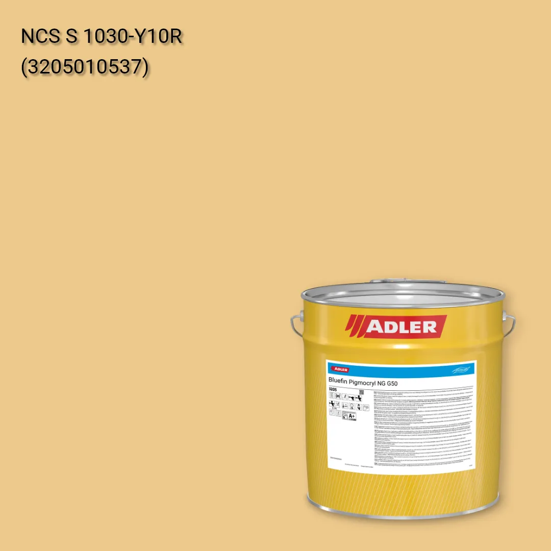 Лак меблевий Bluefin Pigmocryl NG G50 колір NCS S 1030-Y10R, Adler NCS S