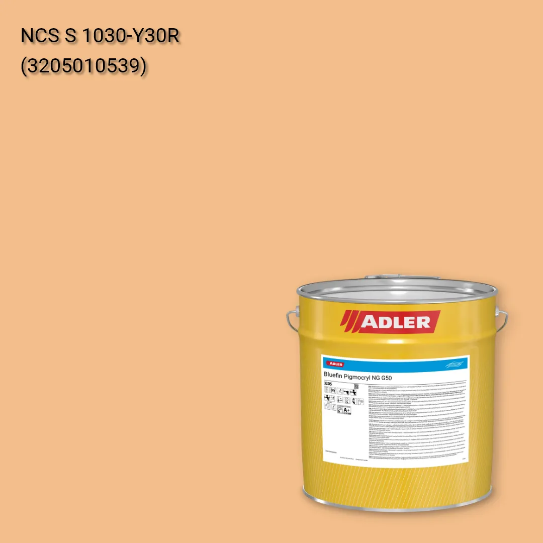 Лак меблевий Bluefin Pigmocryl NG G50 колір NCS S 1030-Y30R, Adler NCS S