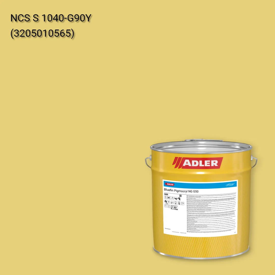Лак меблевий Bluefin Pigmocryl NG G50 колір NCS S 1040-G90Y, Adler NCS S