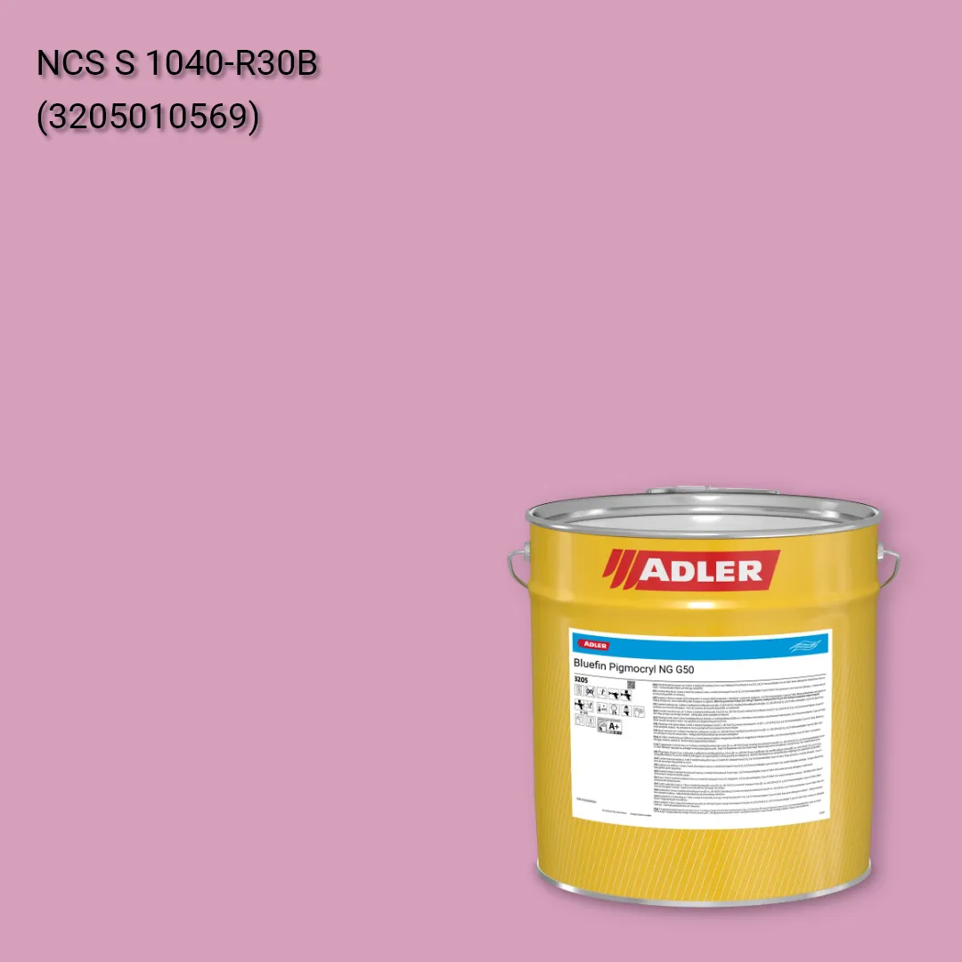 Лак меблевий Bluefin Pigmocryl NG G50 колір NCS S 1040-R30B, Adler NCS S