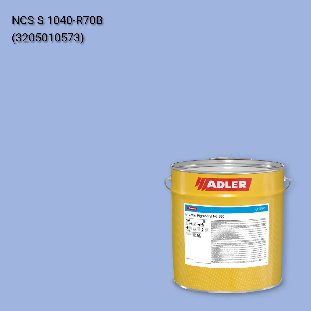 Лак меблевий Bluefin Pigmocryl NG G50 колір NCS S 1040-R70B, Adler NCS S