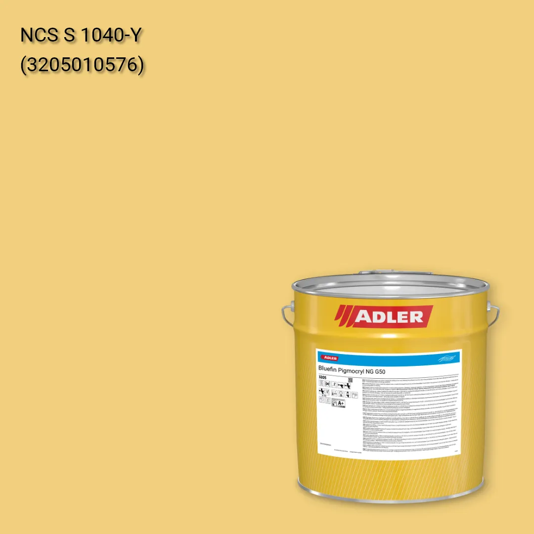 Лак меблевий Bluefin Pigmocryl NG G50 колір NCS S 1040-Y, Adler NCS S
