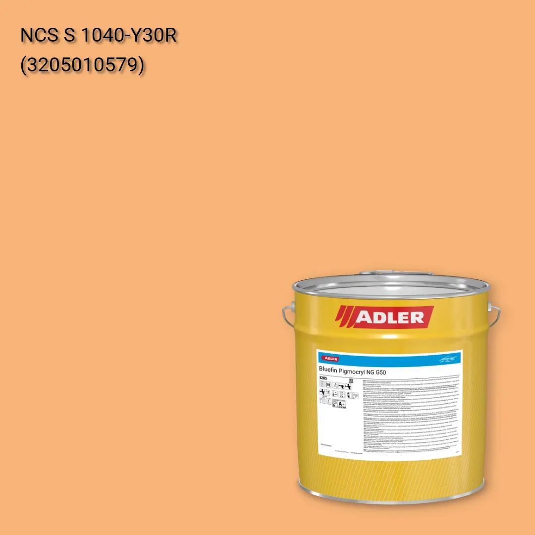 Лак меблевий Bluefin Pigmocryl NG G50 колір NCS S 1040-Y30R, Adler NCS S