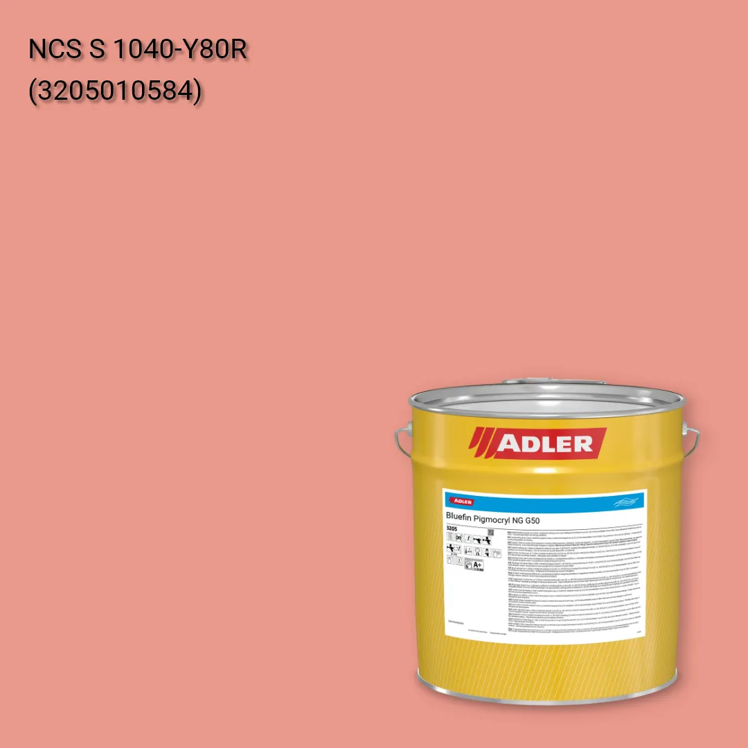 Лак меблевий Bluefin Pigmocryl NG G50 колір NCS S 1040-Y80R, Adler NCS S