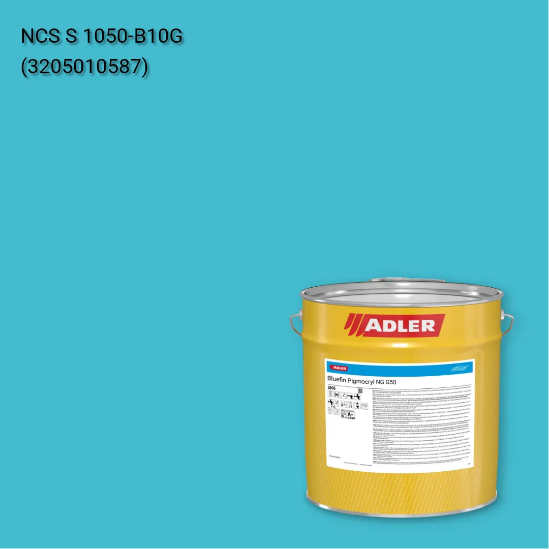 Лак меблевий Bluefin Pigmocryl NG G50 колір NCS S 1050-B10G, Adler NCS S