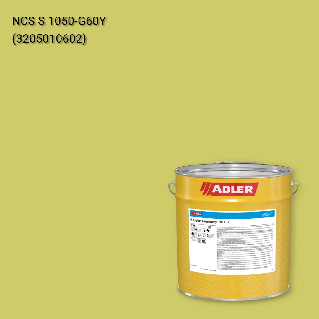 Лак меблевий Bluefin Pigmocryl NG G50 колір NCS S 1050-G60Y, Adler NCS S