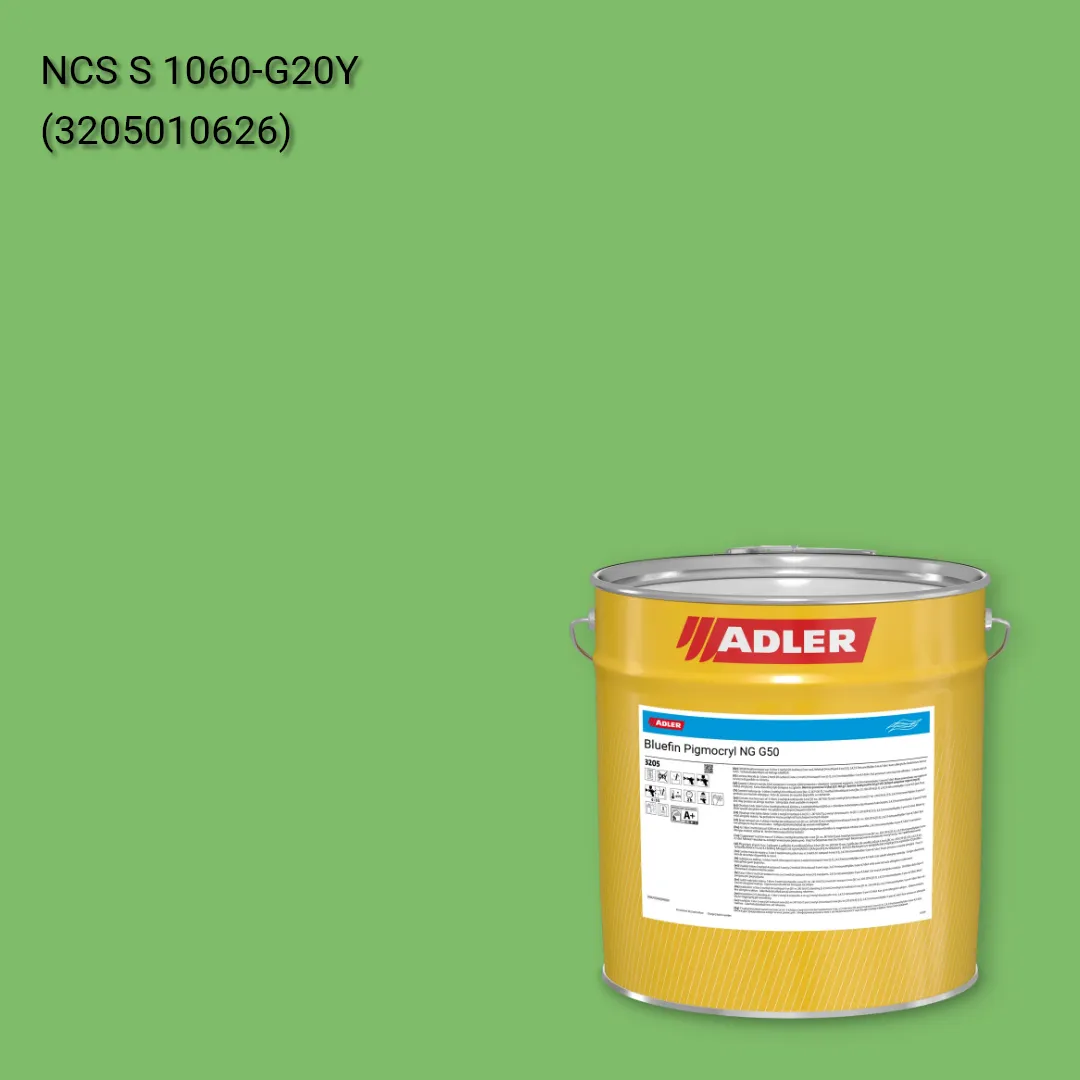 Лак меблевий Bluefin Pigmocryl NG G50 колір NCS S 1060-G20Y, Adler NCS S