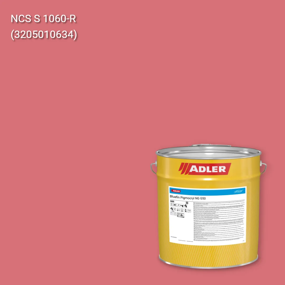 Лак меблевий Bluefin Pigmocryl NG G50 колір NCS S 1060-R, Adler NCS S