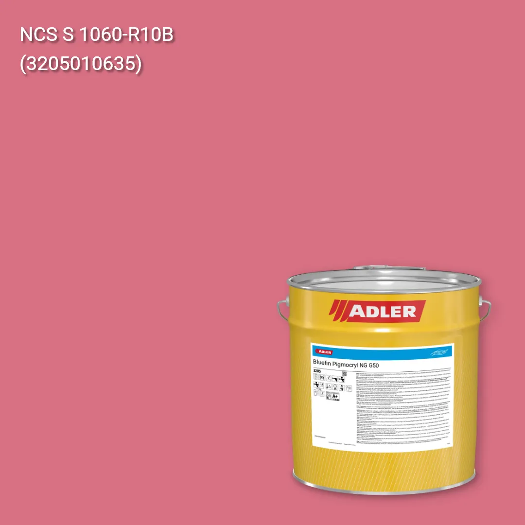 Лак меблевий Bluefin Pigmocryl NG G50 колір NCS S 1060-R10B, Adler NCS S