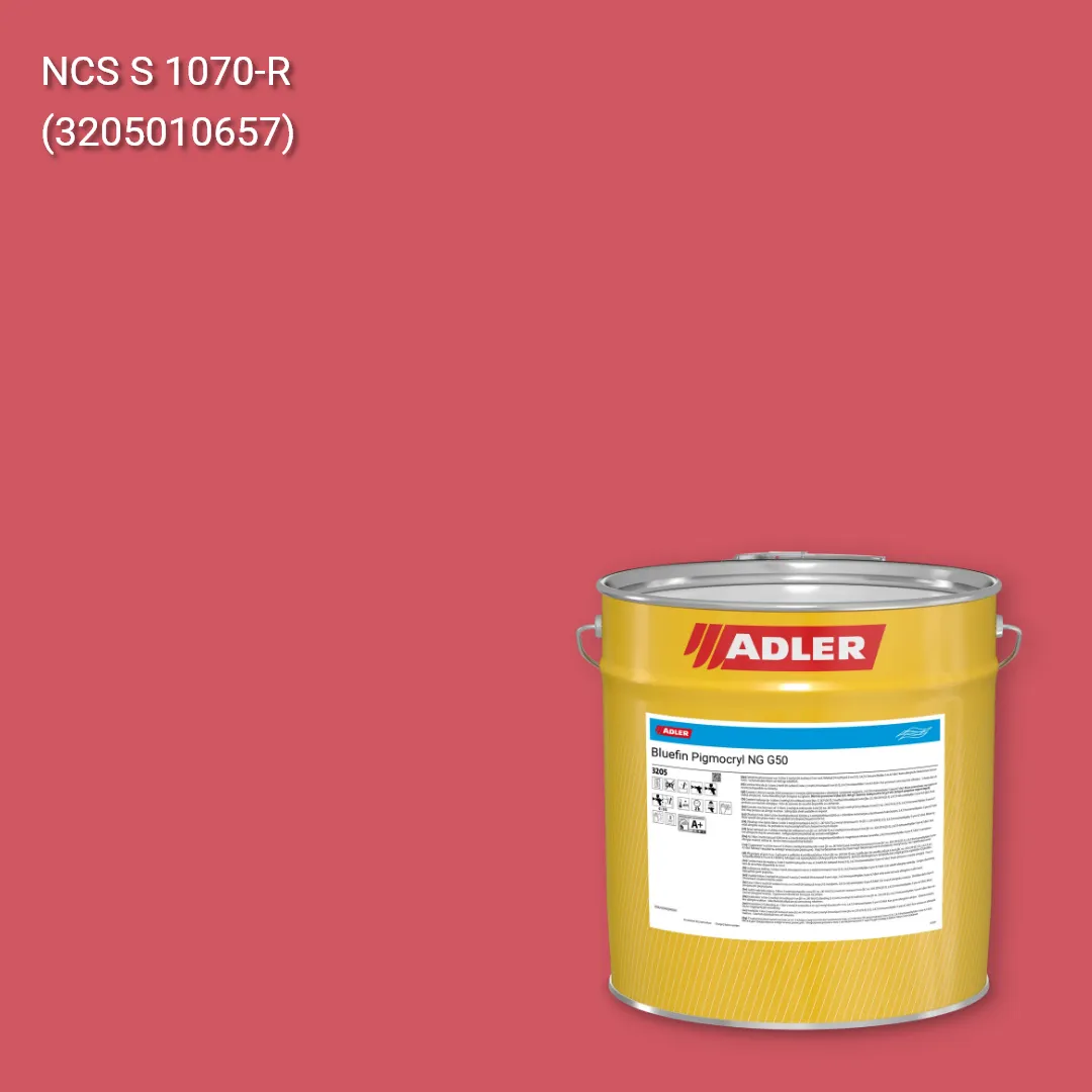 Лак меблевий Bluefin Pigmocryl NG G50 колір NCS S 1070-R, Adler NCS S