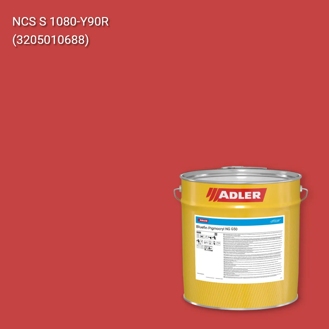 Лак меблевий Bluefin Pigmocryl NG G50 колір NCS S 1080-Y90R, Adler NCS S