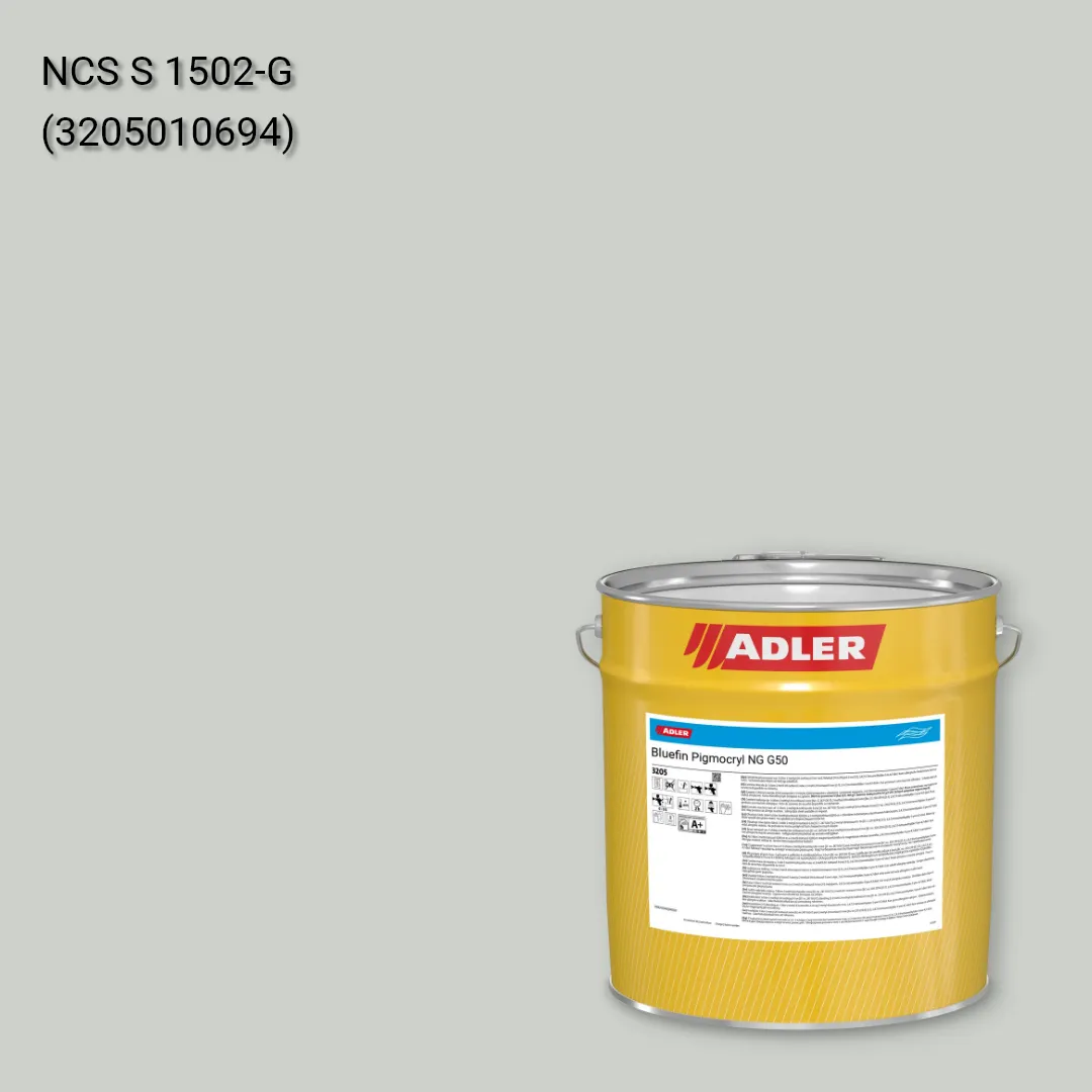 Лак меблевий Bluefin Pigmocryl NG G50 колір NCS S 1502-G, Adler NCS S