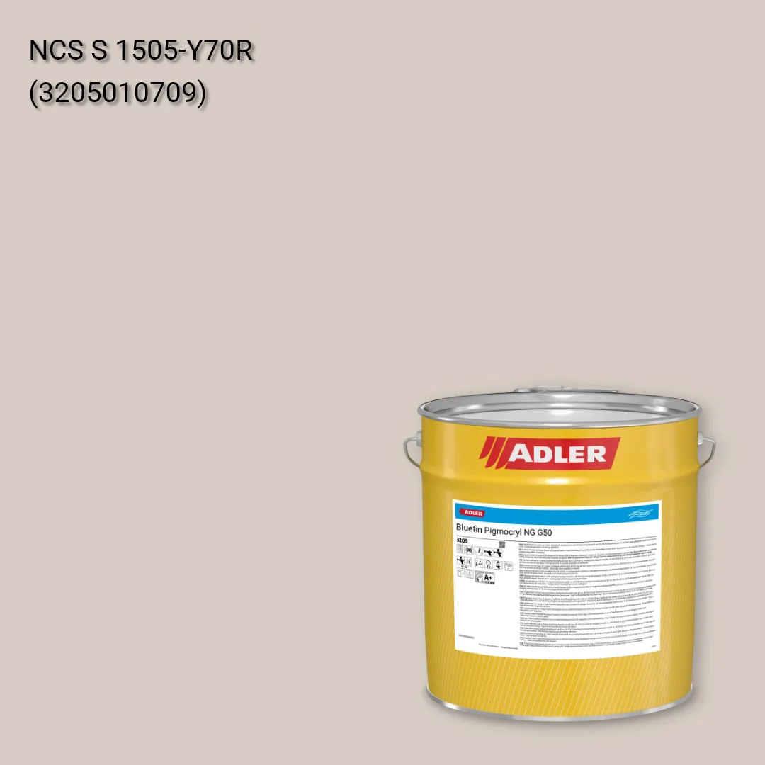 Лак меблевий Bluefin Pigmocryl NG G50 колір NCS S 1505-Y70R, Adler NCS S