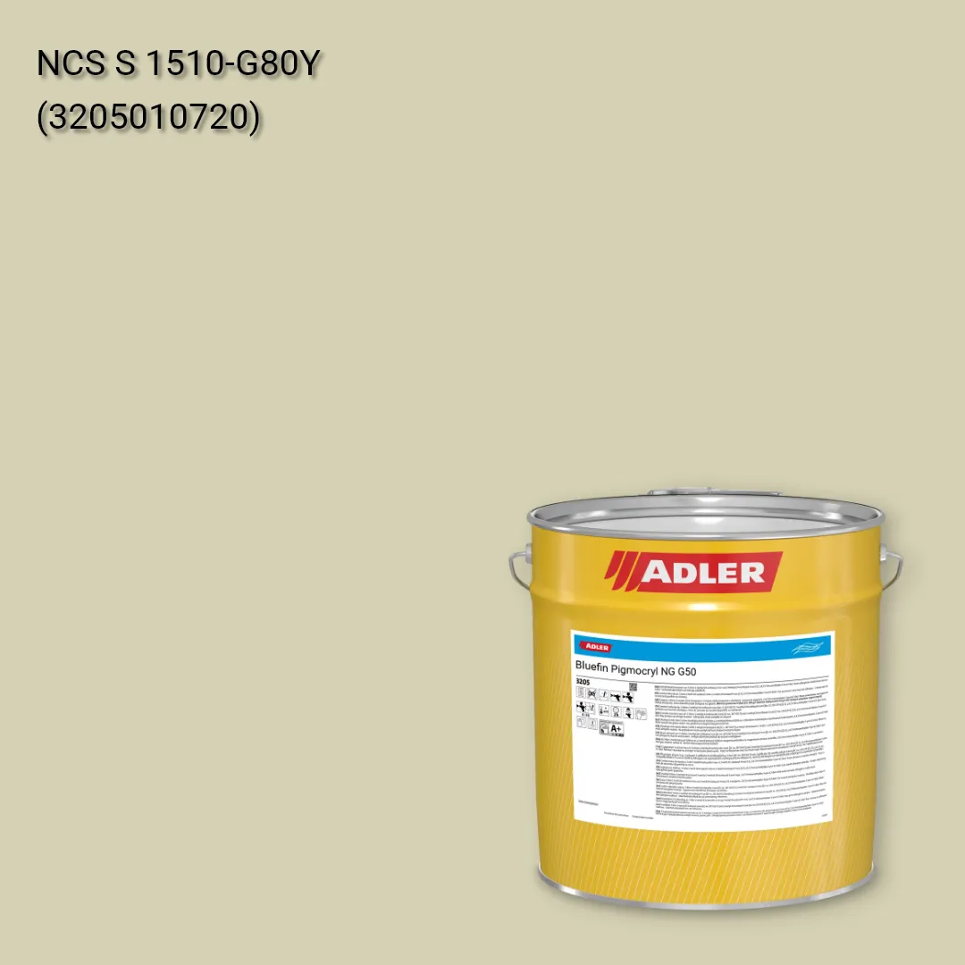 Лак меблевий Bluefin Pigmocryl NG G50 колір NCS S 1510-G80Y, Adler NCS S